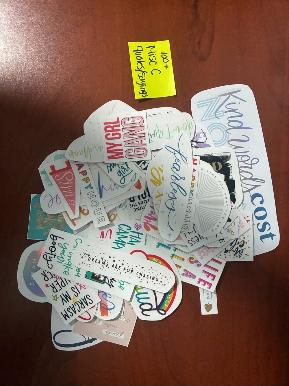Assorted Colorful Party Sticker Pack for Home Parties - Multi-Color